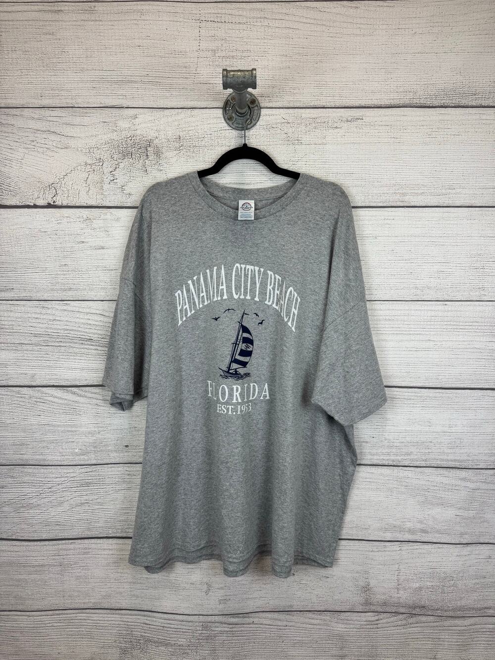 Delta Pro Weight Panama City Beach Men's Short Sleeve Graphic T-Shirt Size 4XL